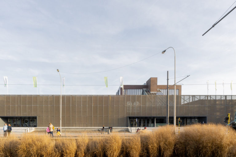 Antwerp Expo renovatie gevel OM/AR architecten