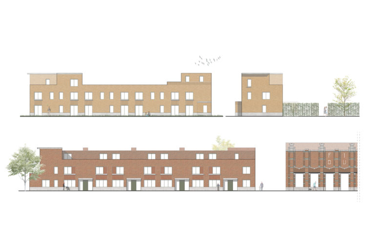 Fillature du Rabot Gent OM/AR architecten sociale woningen WoninGent Fillature du Rabot Gent OM/AR architecten sociale woningen WoninGent